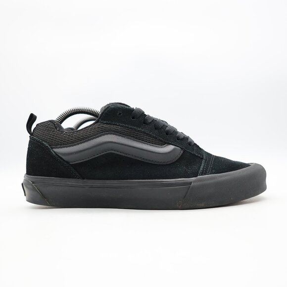 VANS Knu Stack Platform Men's 8.5 Women's 10 Lift Triple Black Platform Sneakers - Picture 1 of 10